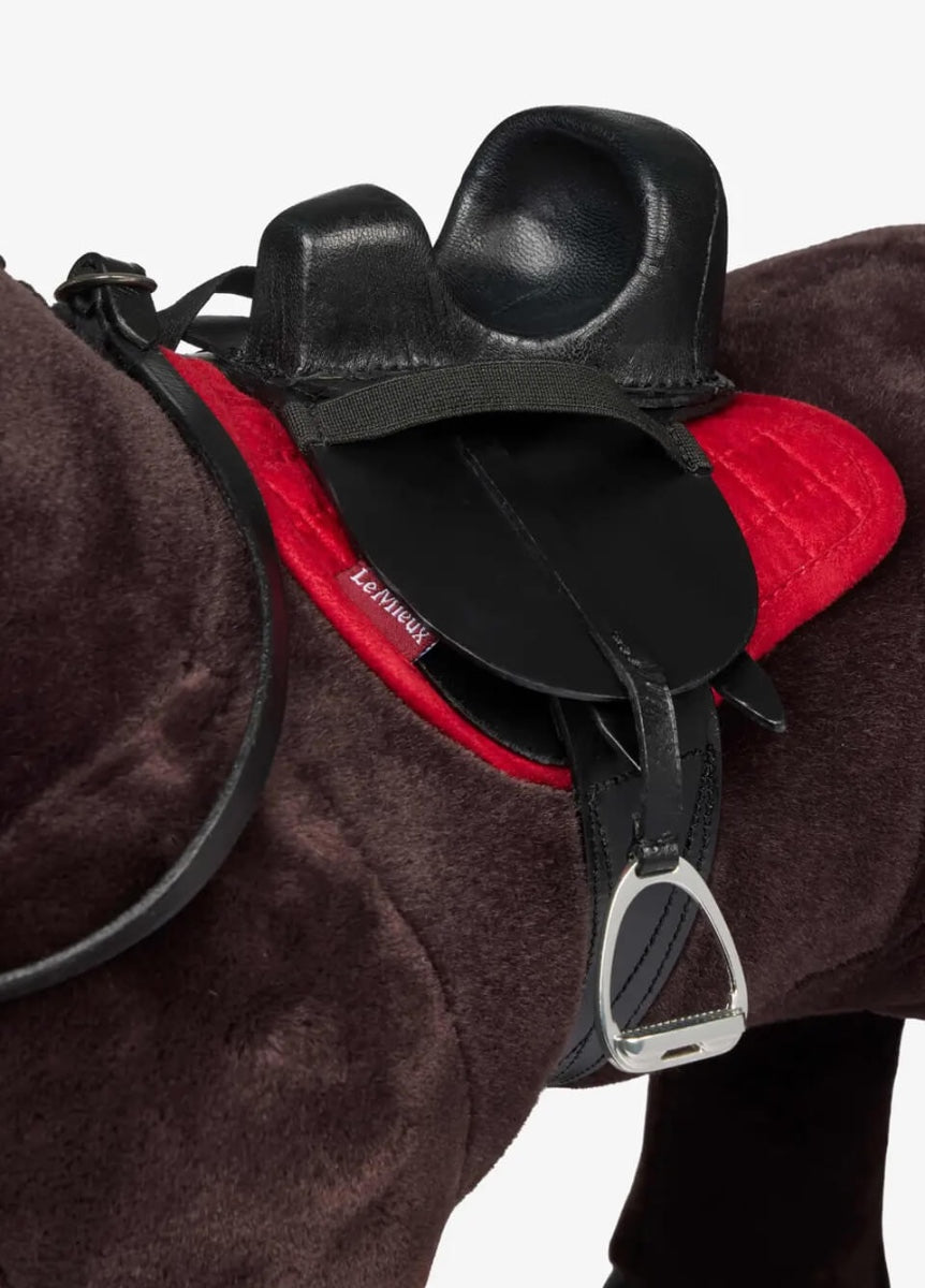 LeMieux Toy Rider Steady Saddle - Black