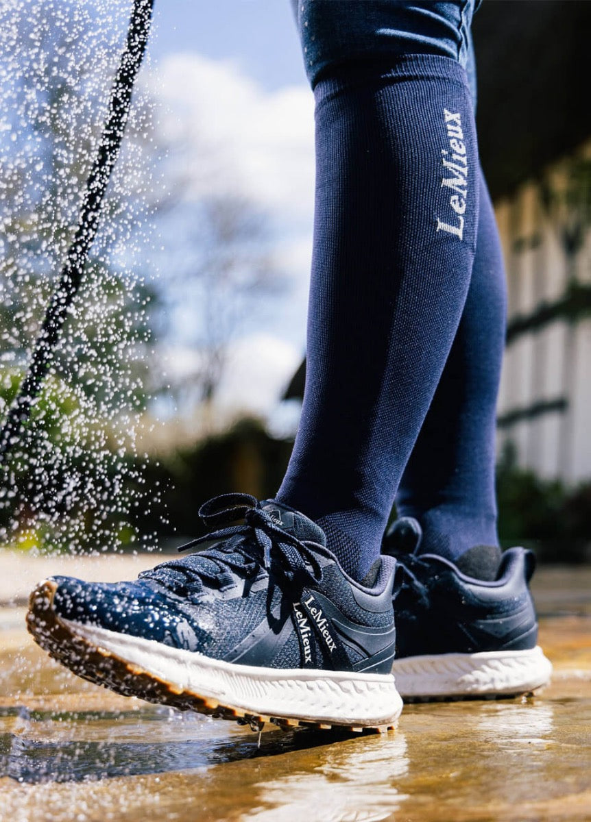 LeMieux Trax Waterproof Trainer - Navy