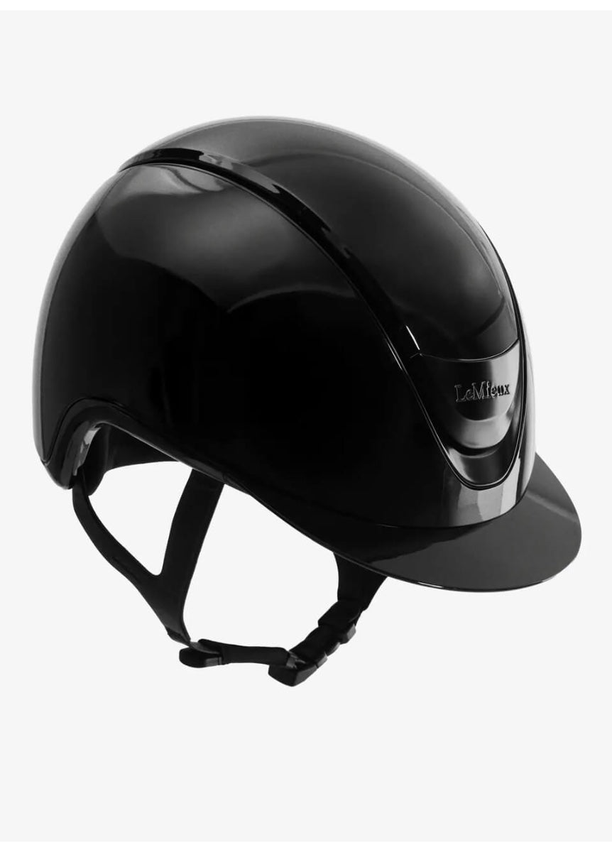 LeMieux Verv Gloss Competition Helmet - Black