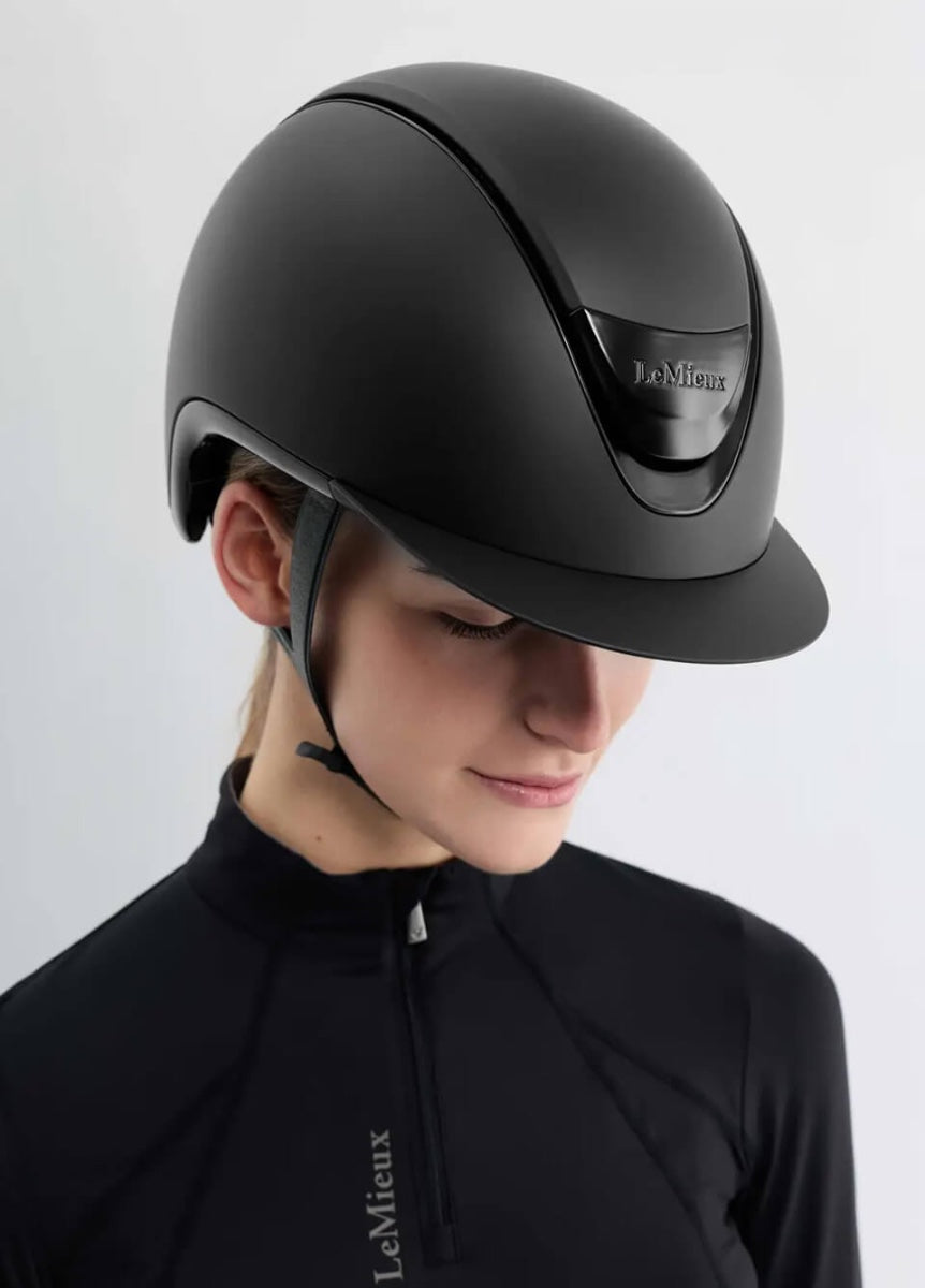 LeMieux Verv Matte Competition Helmet - Black