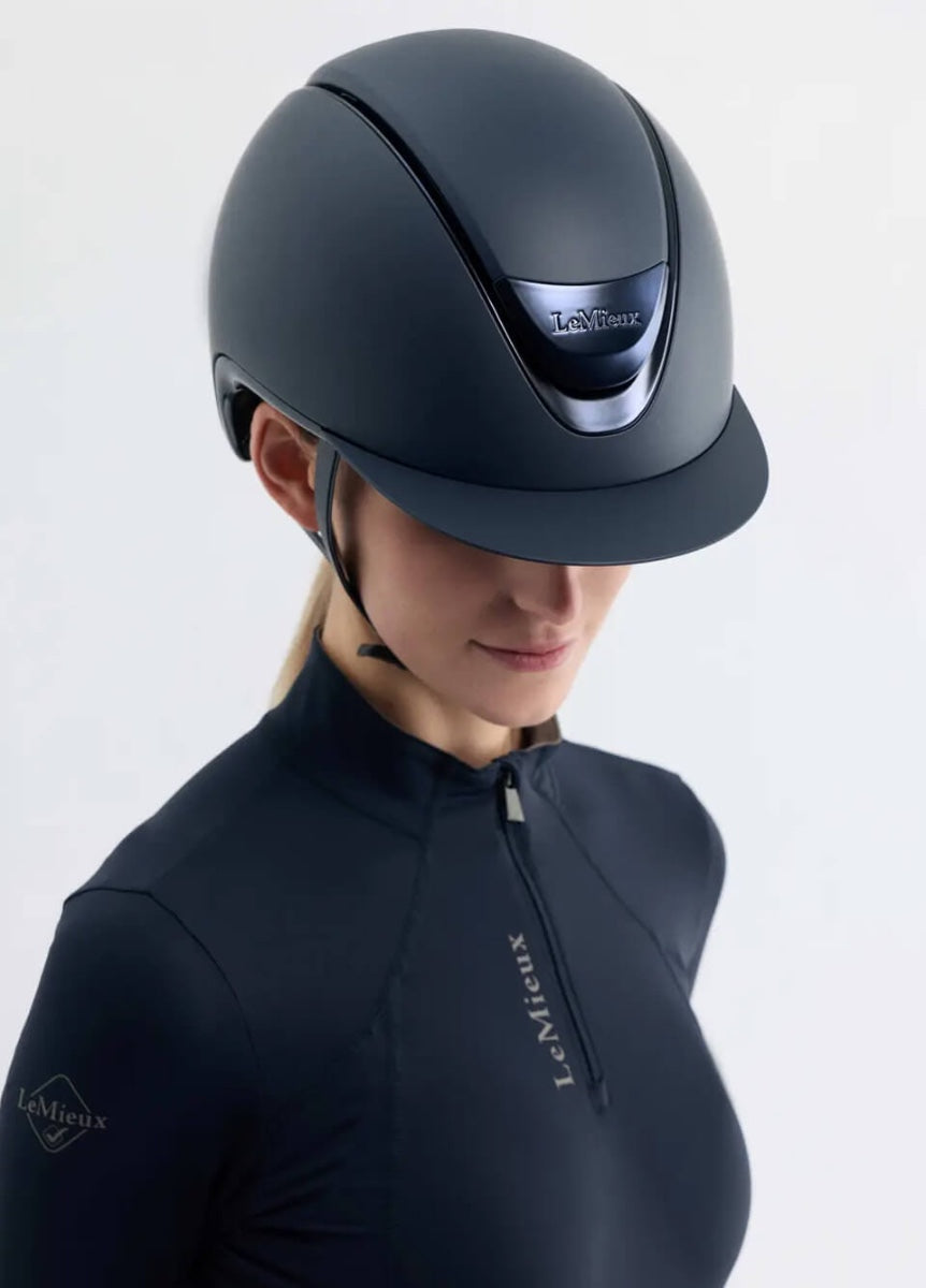 LeMieux Verv Matte Competition Helmet - Navy