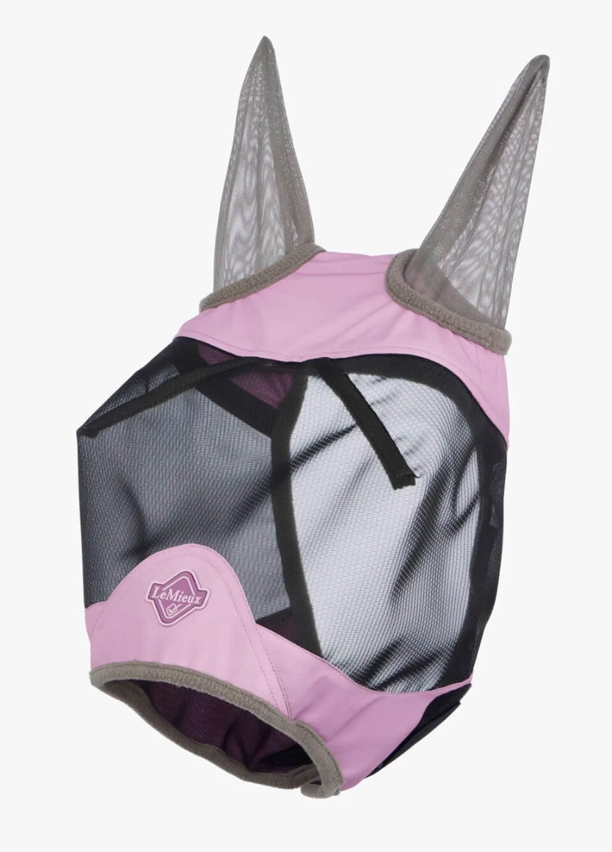 LeMieux Visor-Tek Half Fly Mask - Fondant