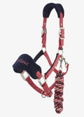 LeMieux Vogue Fleece Headcollar & Leadrope - Cranberry