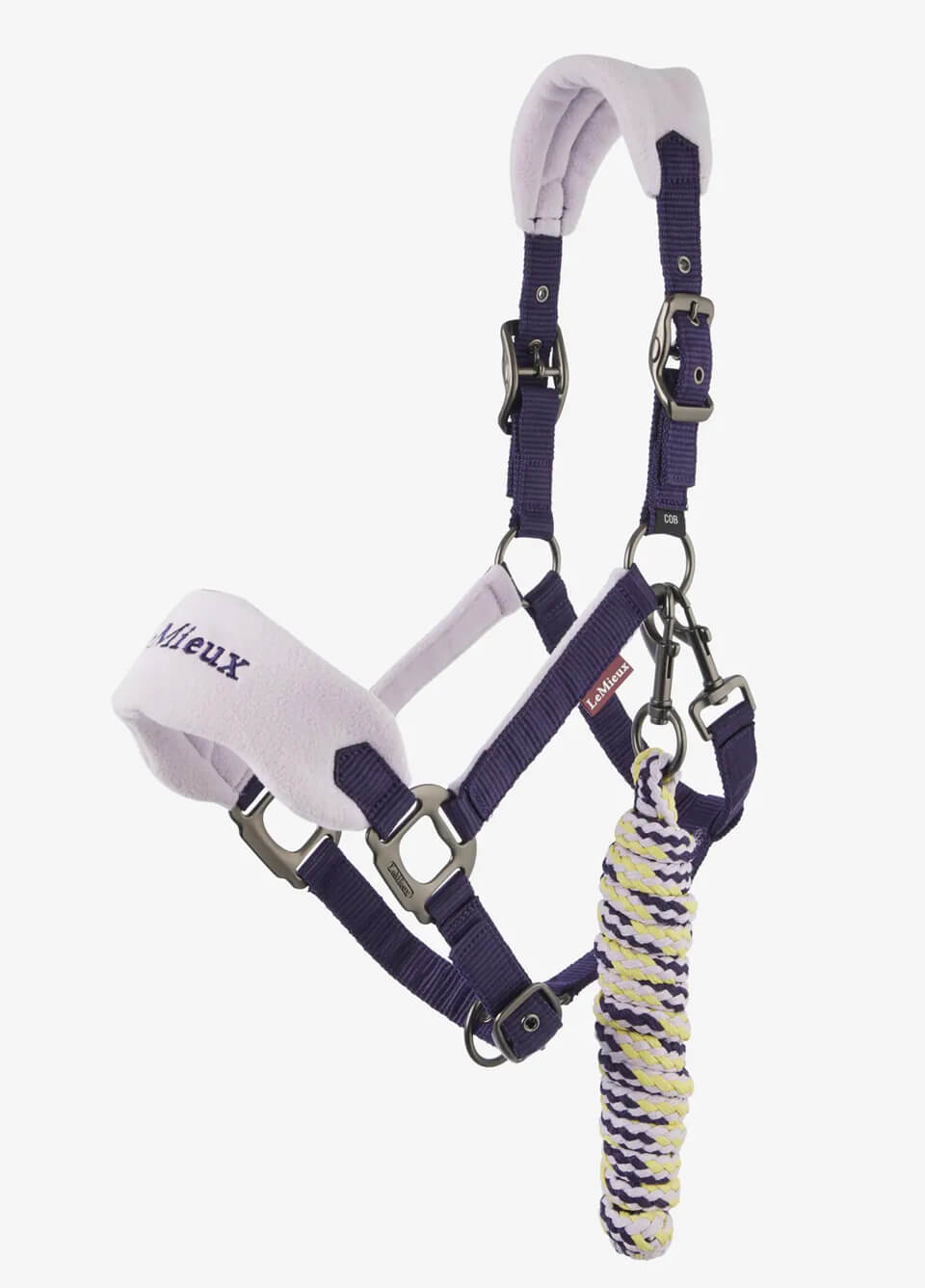 LeMieux Vogue Fleece Headcollar & Leadrope - Juniper