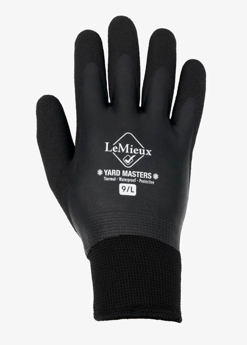 LeMieux Thermal Work Gloves - Black