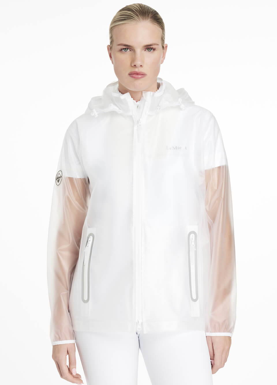 LeMieux Waterproof Competition Jacket - Clear