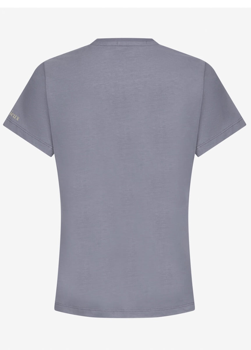 LeMieux Young Rider Arianna T-Shirt - Jay Blue