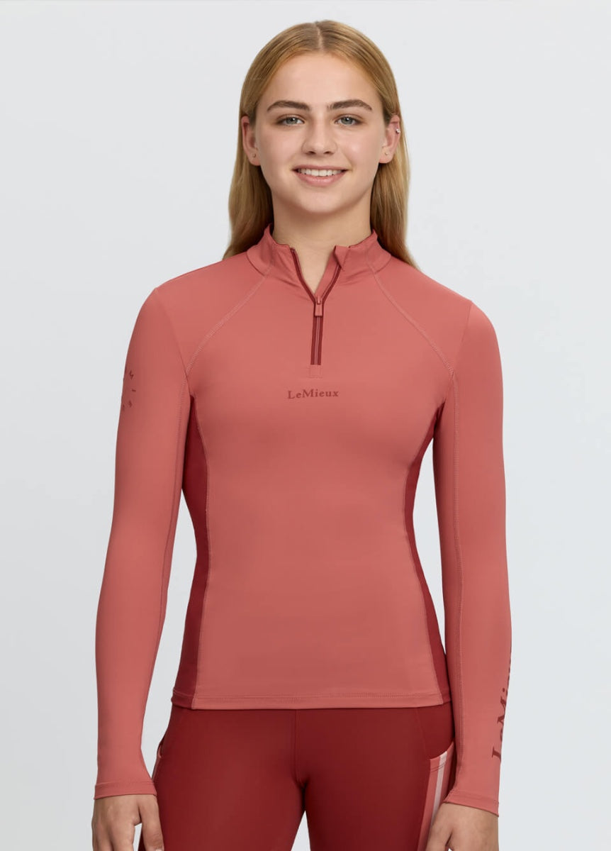 LeMieux Young Rider Classique Base Layer - Spiced Earth