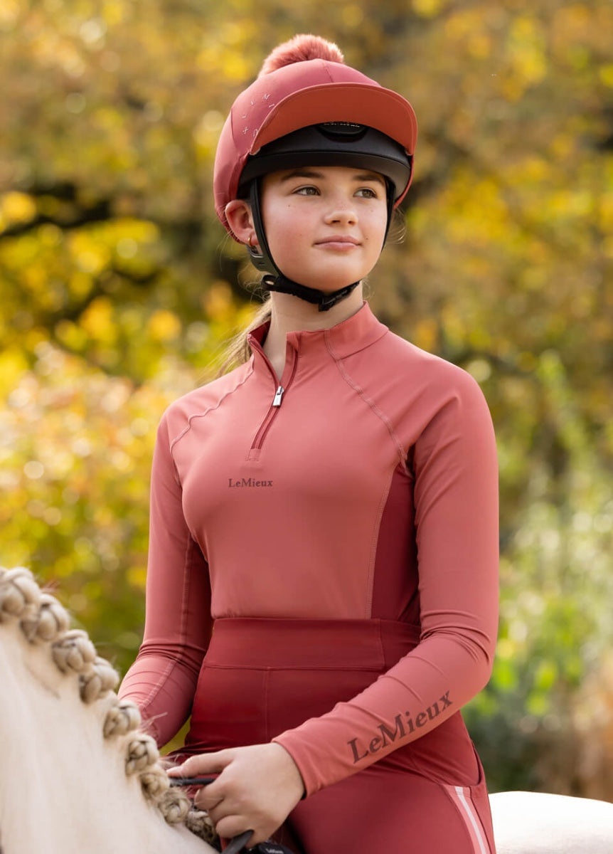 LeMieux Young Rider Classique Base Layer - Spiced Earth