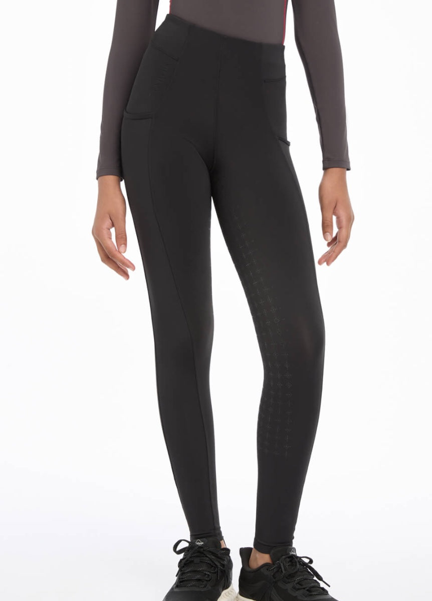 LeMieux Young Rider Orla Pull On Breeches - Black