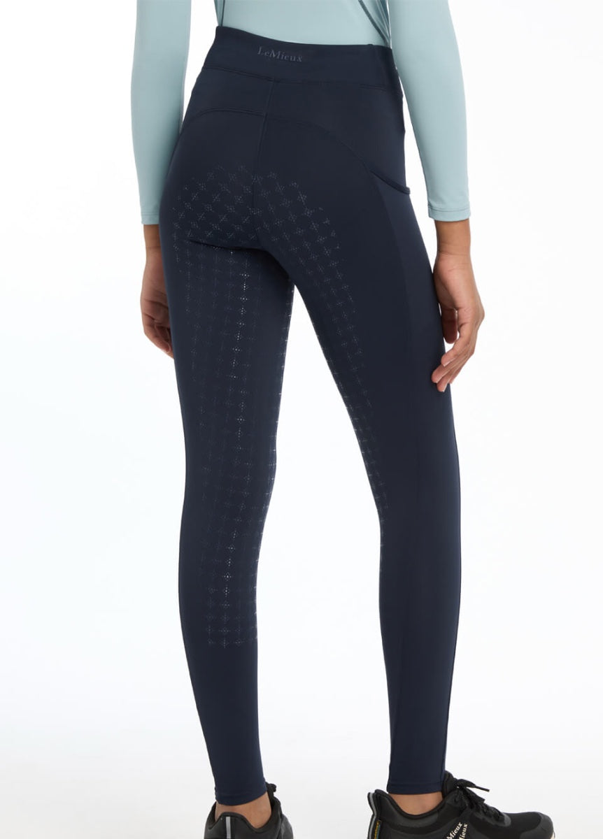 LeMieux Young Rider Orla Pull On Breeches - Navy