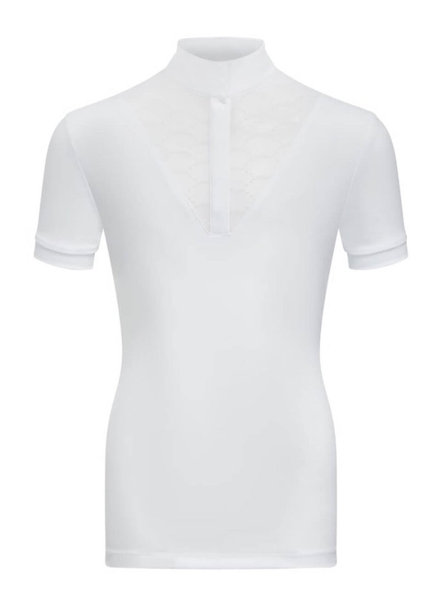 LeMieux Young Rider Eva Show Shirt - White