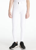 LeMieux Young Rider Izzy Knee Grip Breeches - White