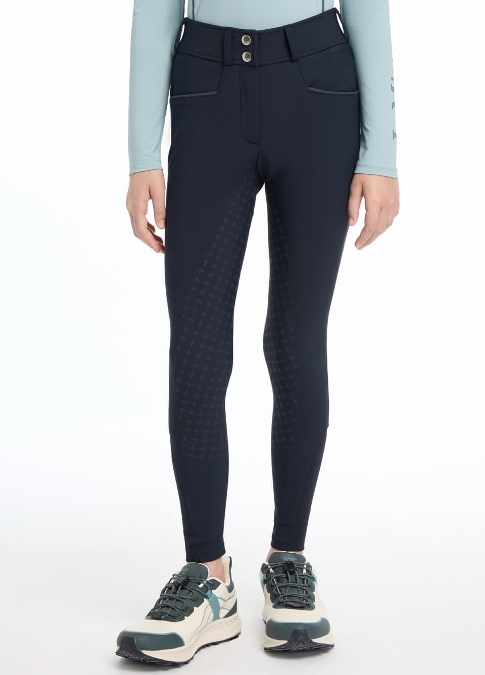 LeMieux Young Rider Izzy Full Seat Breeches - Navy
