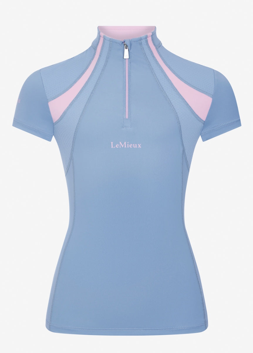 LeMieux Young Rider Mia Mesh Base Layer - Powder Blue