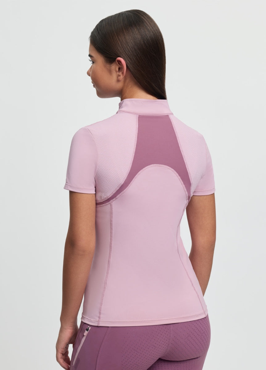 LeMieux Young Rider Mia Mesh Base Layer - Fondant