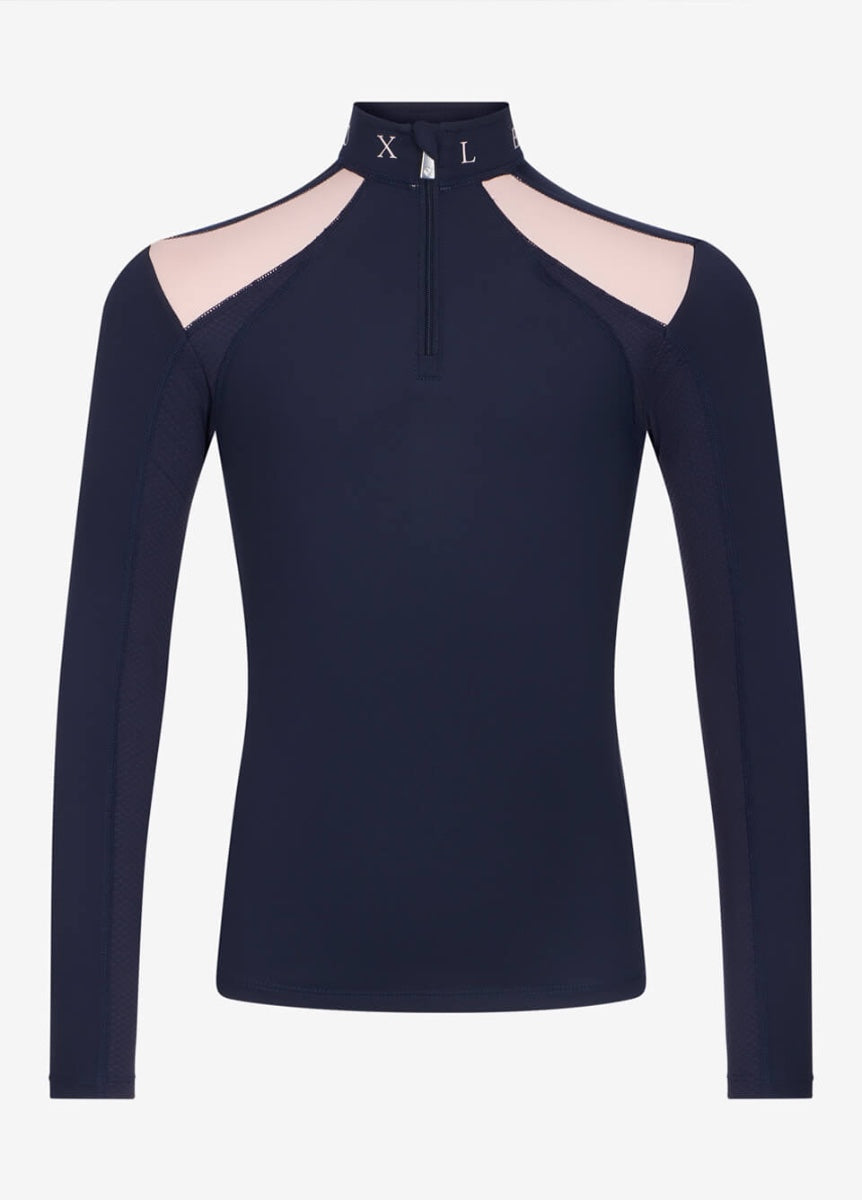 LeMieux Young Rider Mia Mesh Base Layer - Navy