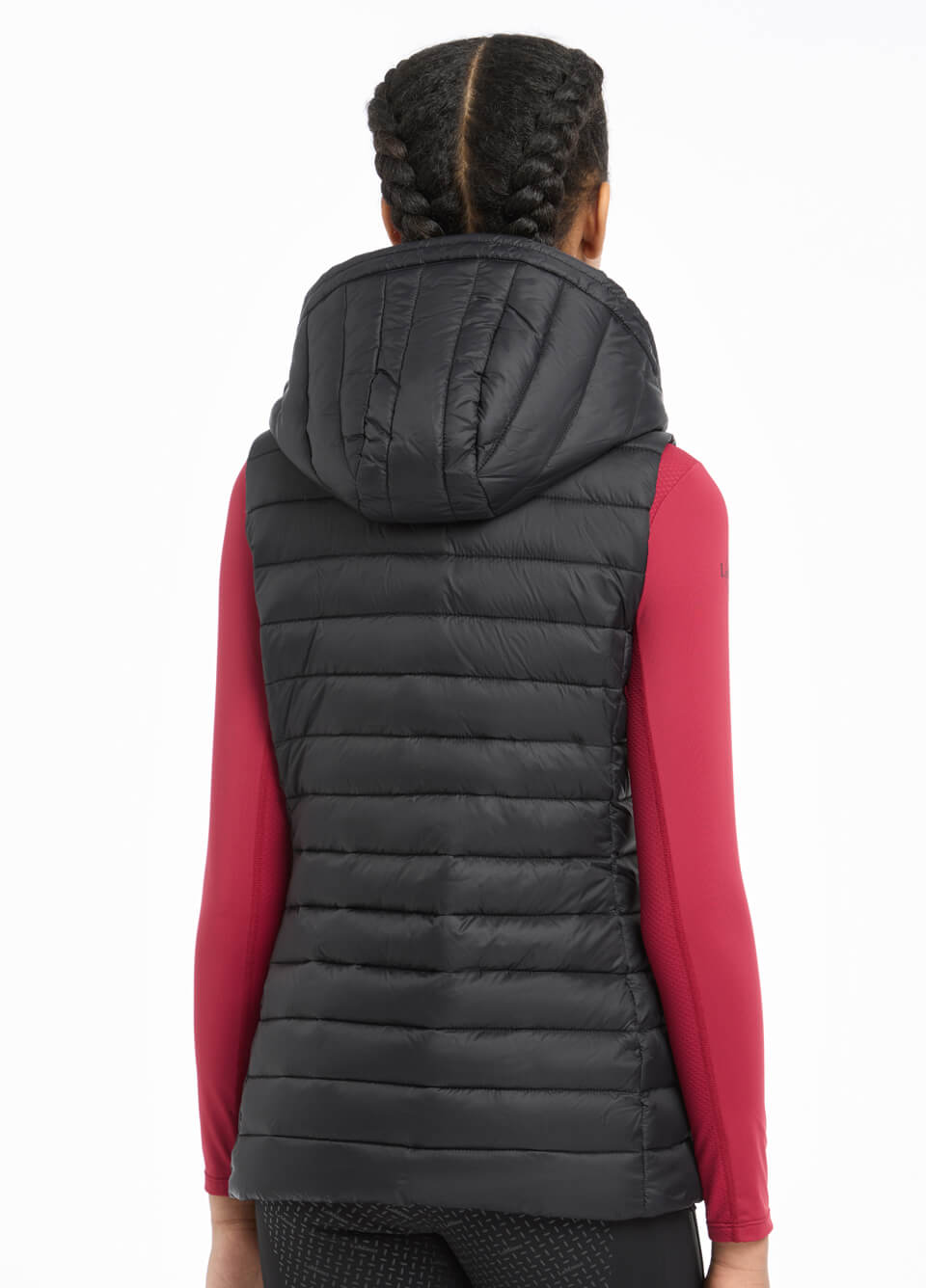 LeMieux Young Rider Milly Puffer Gilet - Black