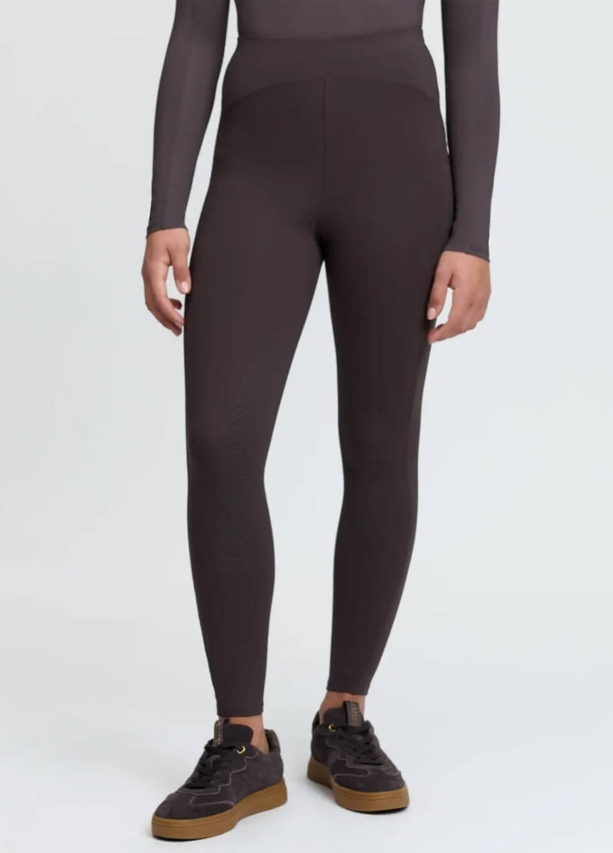 LeMieux Young Rider Nell Brushed Pull Ons - Cocoa