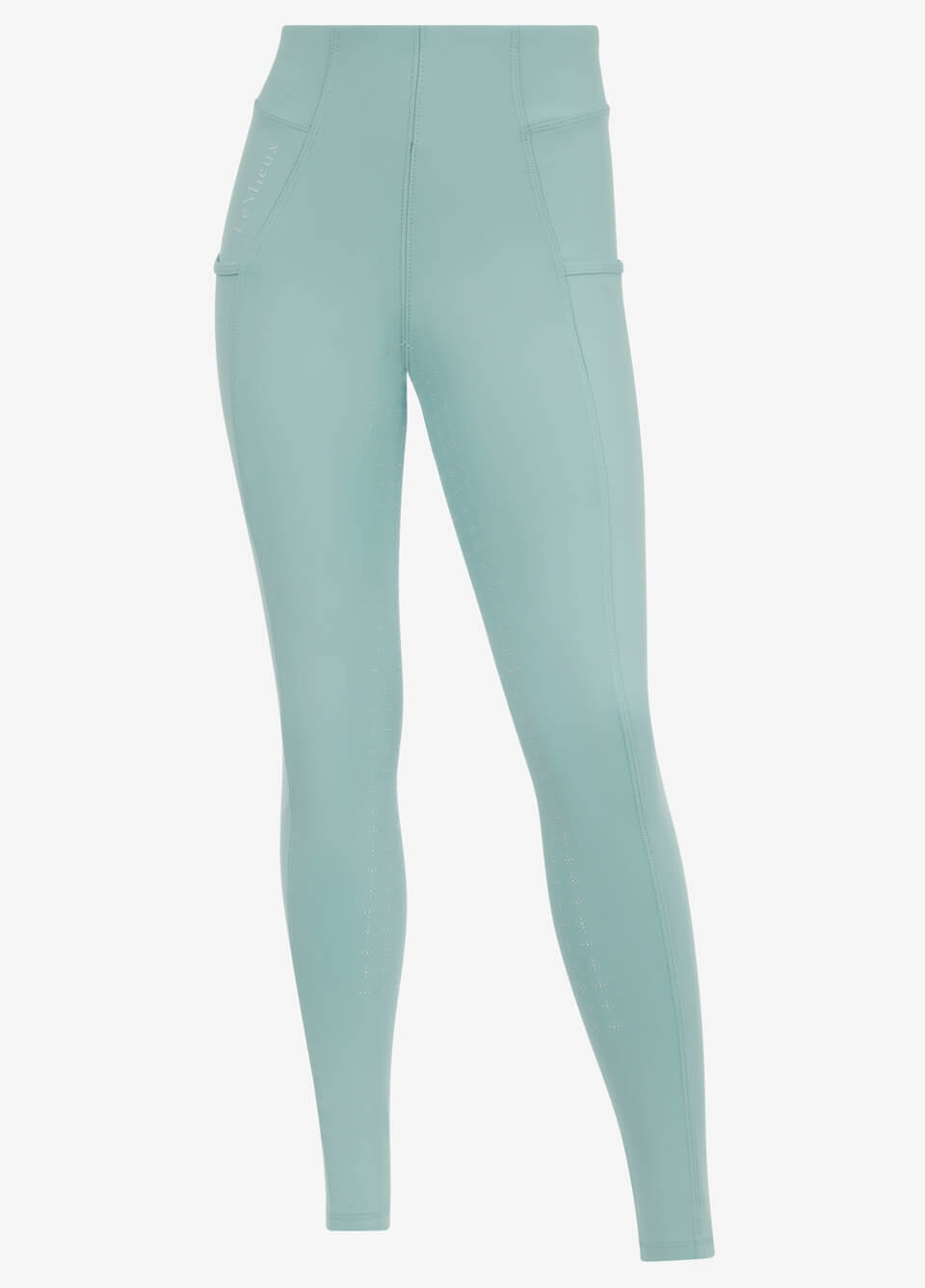 LeMieux Young Rider Orla Pull Ons Breeches - Aqua