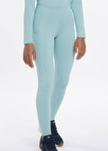 LeMieux Young Rider Orla Pull Ons Breeches - Aqua