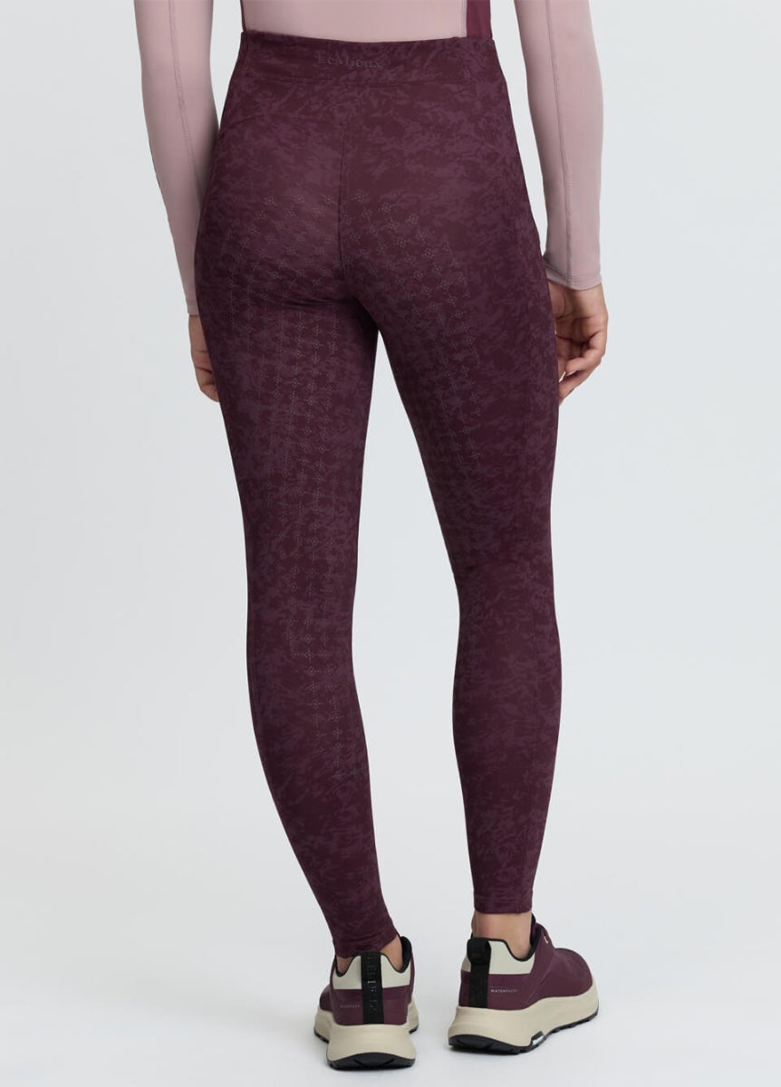 LeMieux Young Rider Orla Pull Ons - Printed Bramble