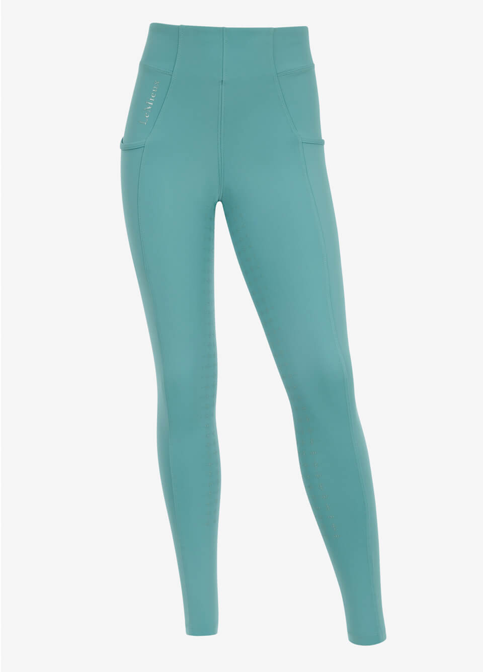 LeMieux Young Rider Orla Pull On Breeches - Lagoon
