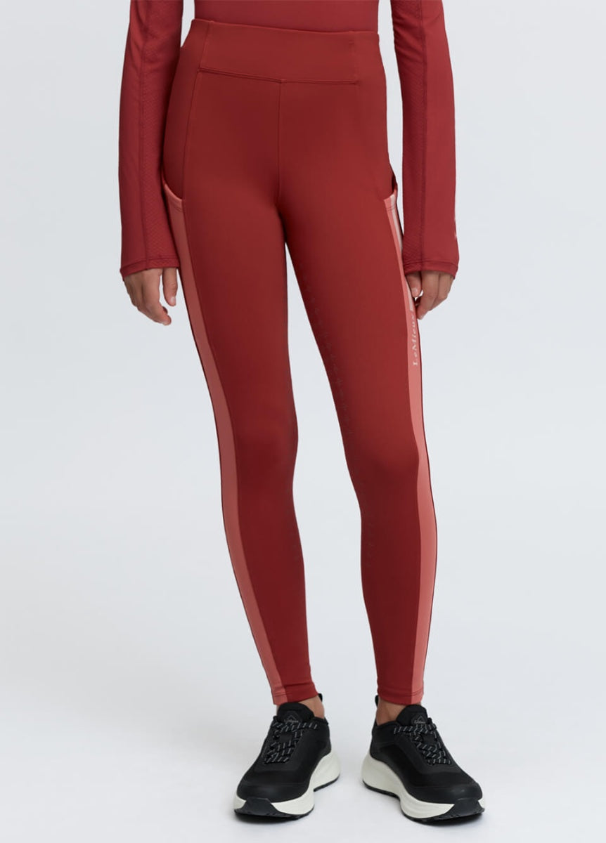 LeMieux Young Rider Orla Pull Ons - Russet