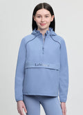 LeMieux Young Rider Paige 1/4 Zip Waterproof Jacket - Powder Blue