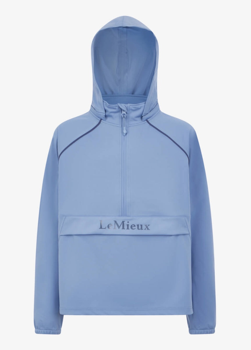 LeMieux Young Rider Paige 1/4 Zip Waterproof Jacket - Powder Blue