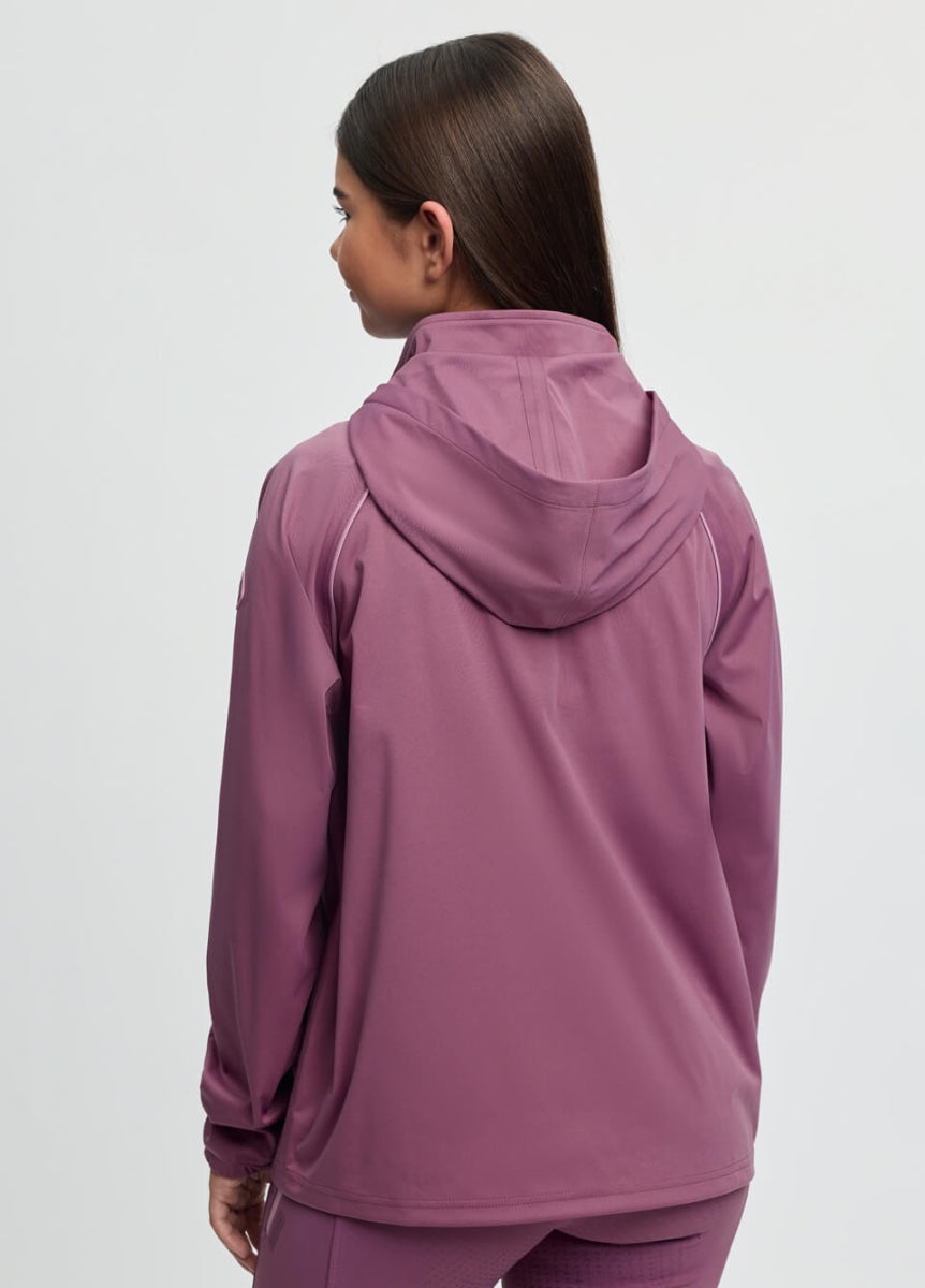LeMieux Young Rider Paige 1/4 Zip Waterproof Jacket - Mallow