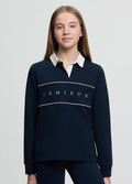 LeMieux Young Rider Riley Rugby Shirt - Navy