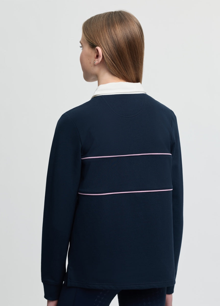 LeMieux Young Rider Riley Rugby Shirt - Navy