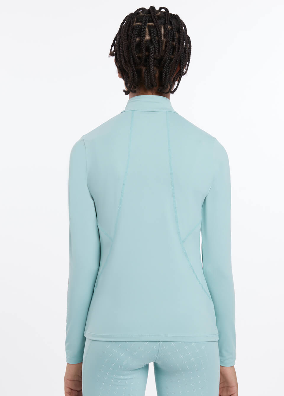 LeMieux Young Rider Base Layer - Aqua