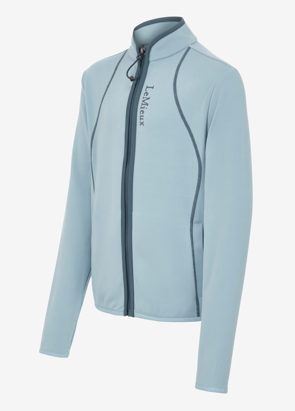 LeMieux Young Rider Felicity Fleece Zip Through - Glacier
