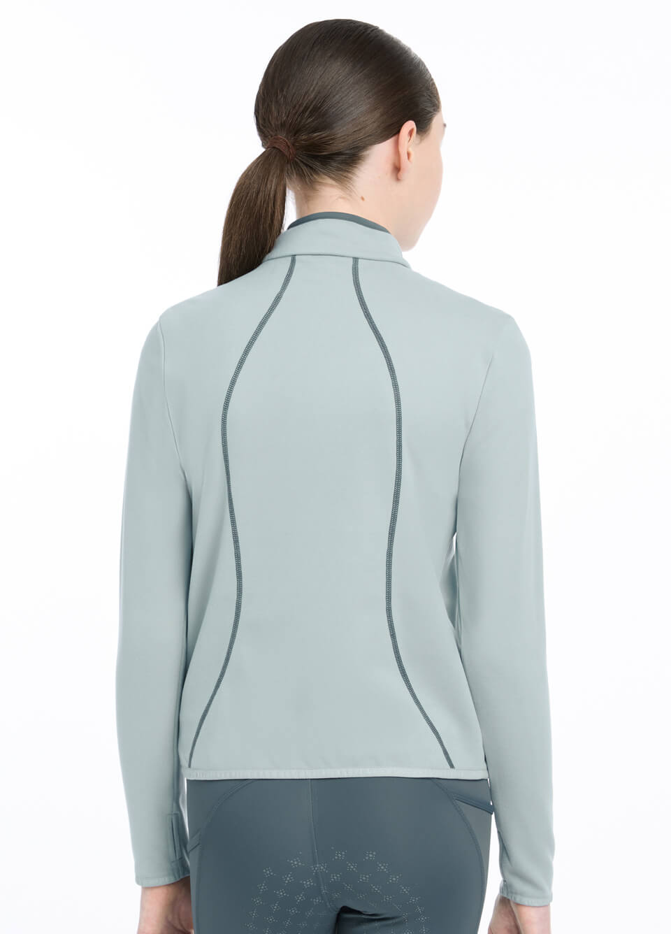 LeMieux Young Rider Felicity Fleece Zip Through - Glacier