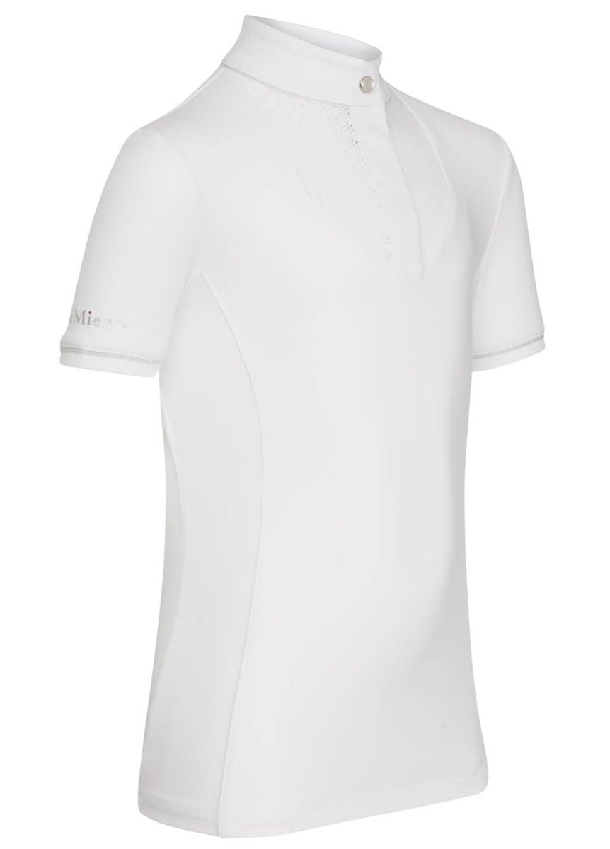 LeMieux Young Rider Belle Show Shirt - White