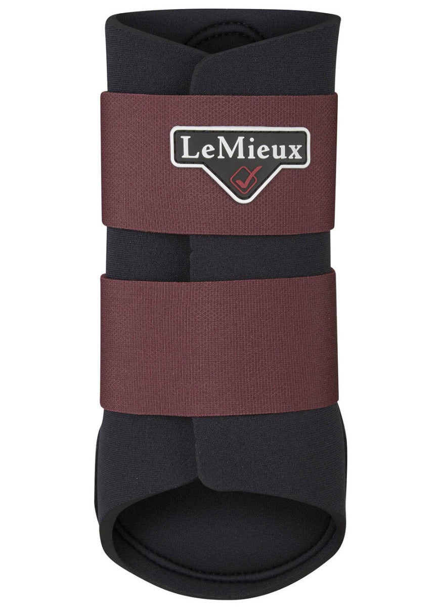 LeMieux Grafter Brushing Boots - Rioja