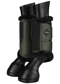LeMieux Fleece Brushing Boots - Oak