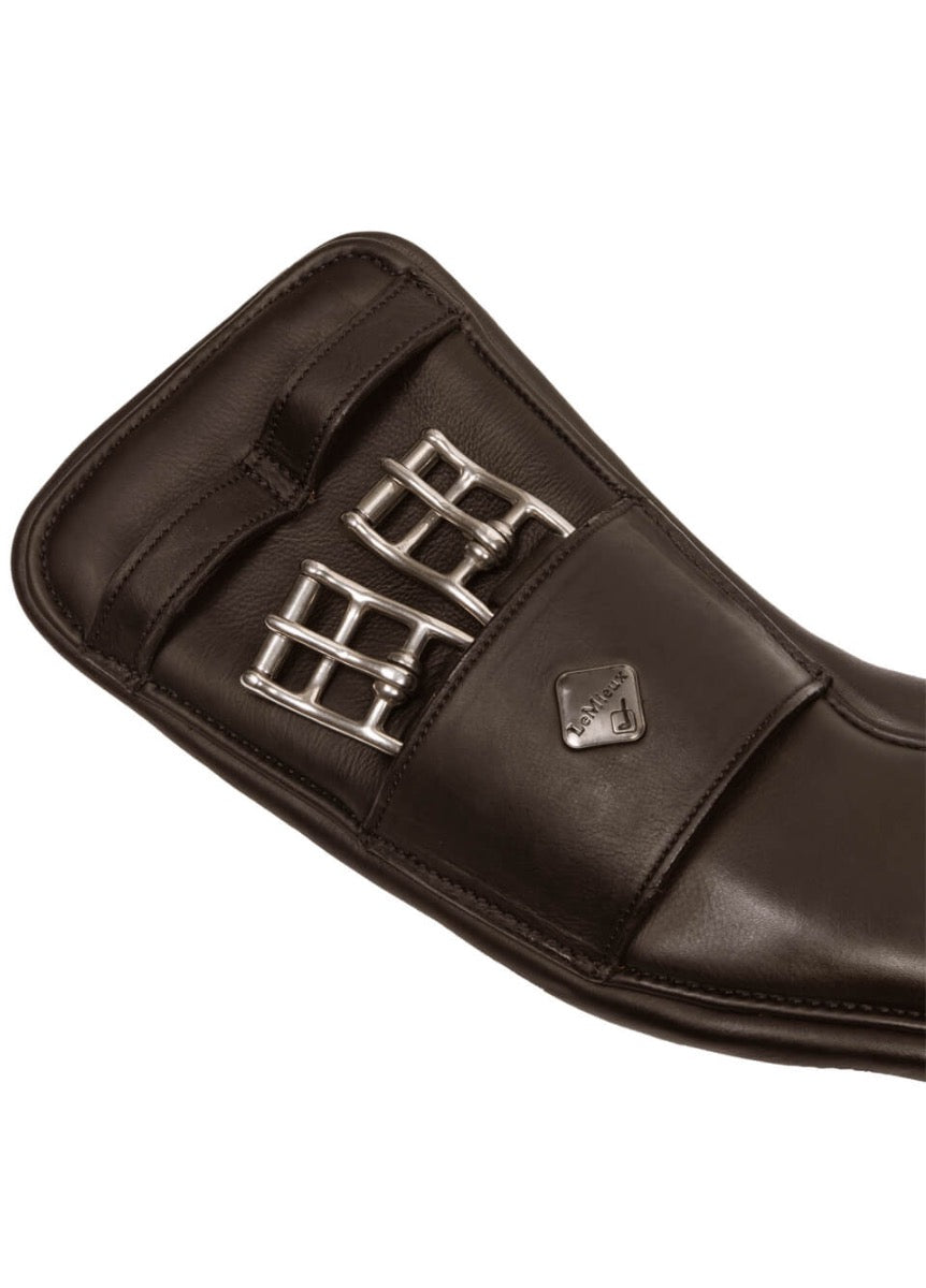 LeMieux Gel-Tek Anatomic Curve Mono/Short Girth - Brown