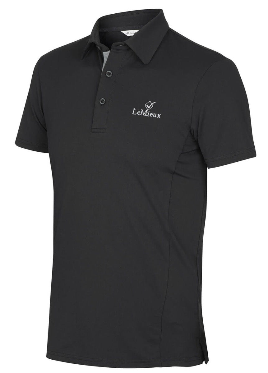 LeMieux Monsieur Mens Polo Shirt - Black