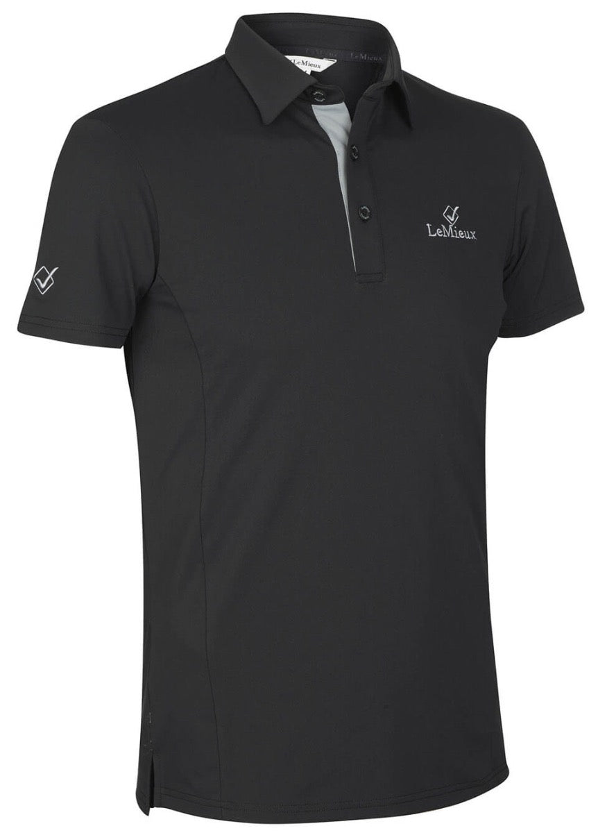 LeMieux Monsieur Mens Polo Shirt - Black