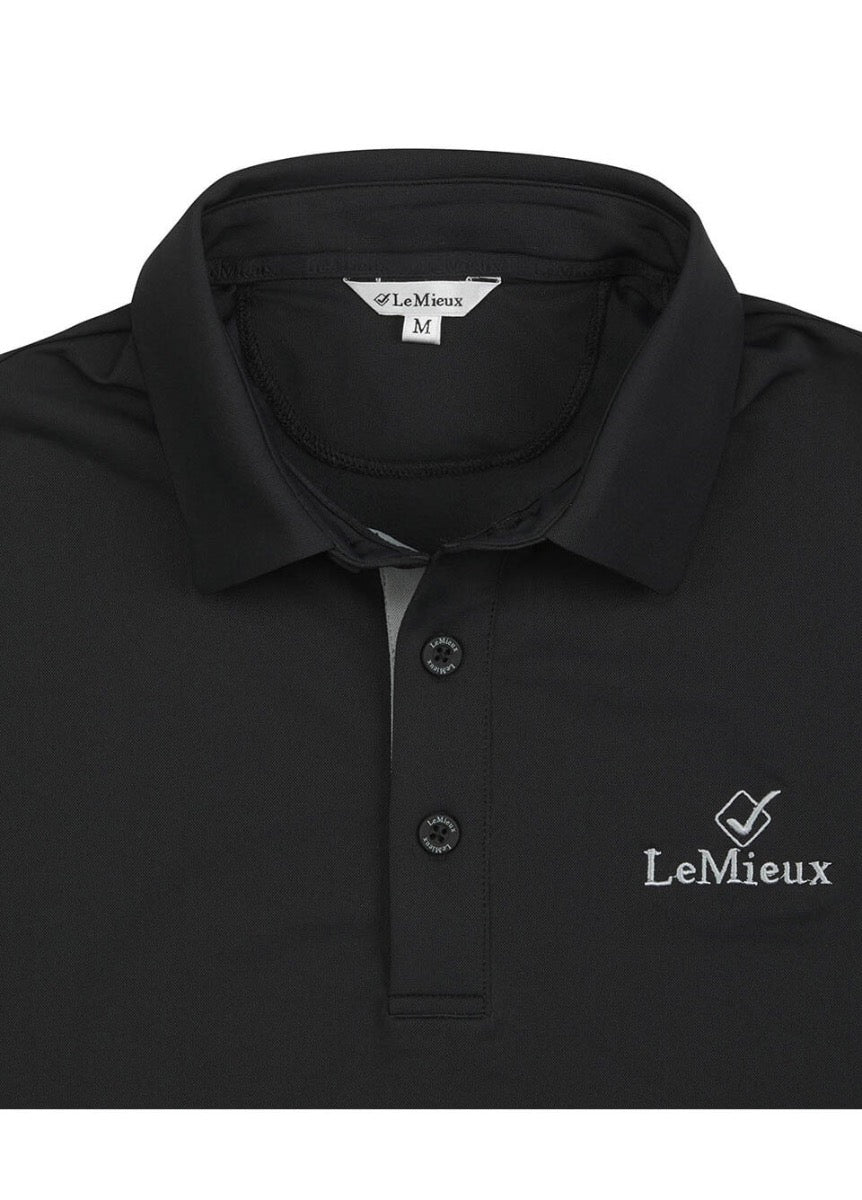 LeMieux Monsieur Mens Polo Shirt - Black