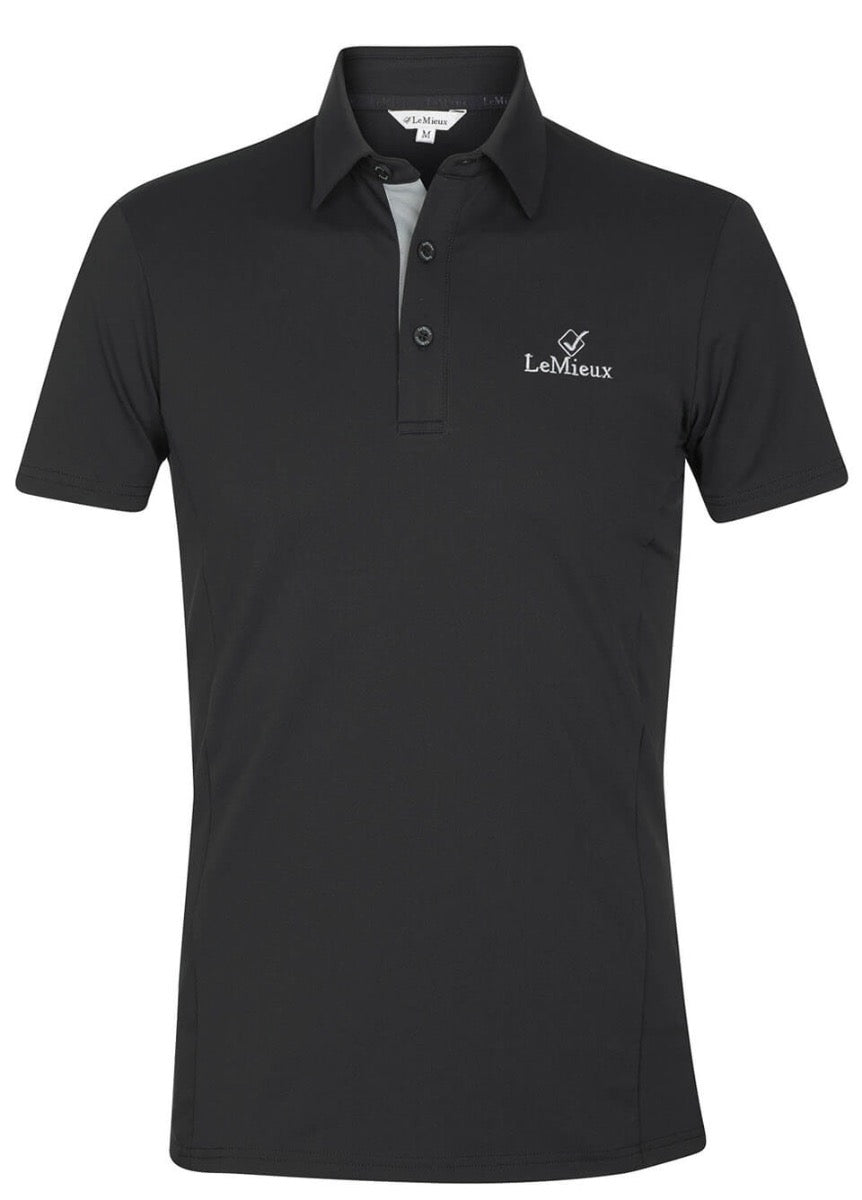 LeMieux Monsieur Mens Polo Shirt - Black
