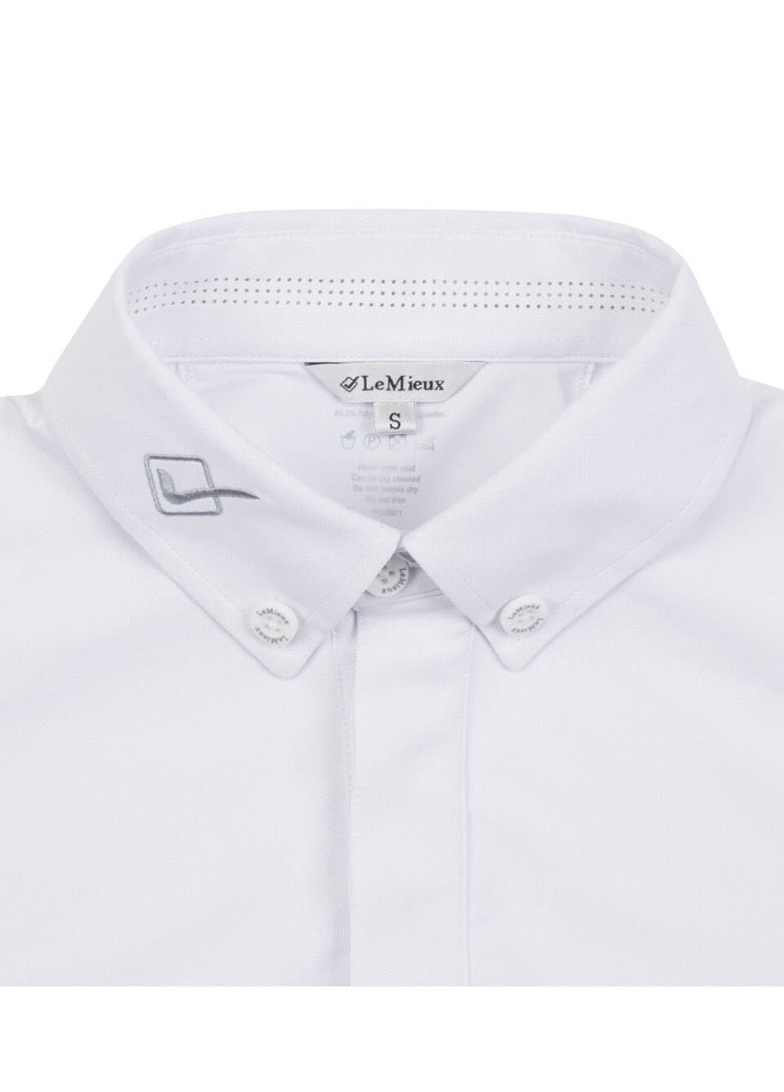 LeMieux Monsieur Mens Competition Shirt - White