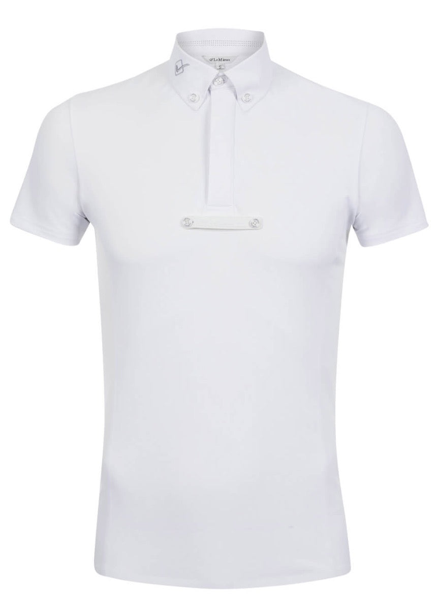 LeMieux Monsieur Mens Competition Shirt - White