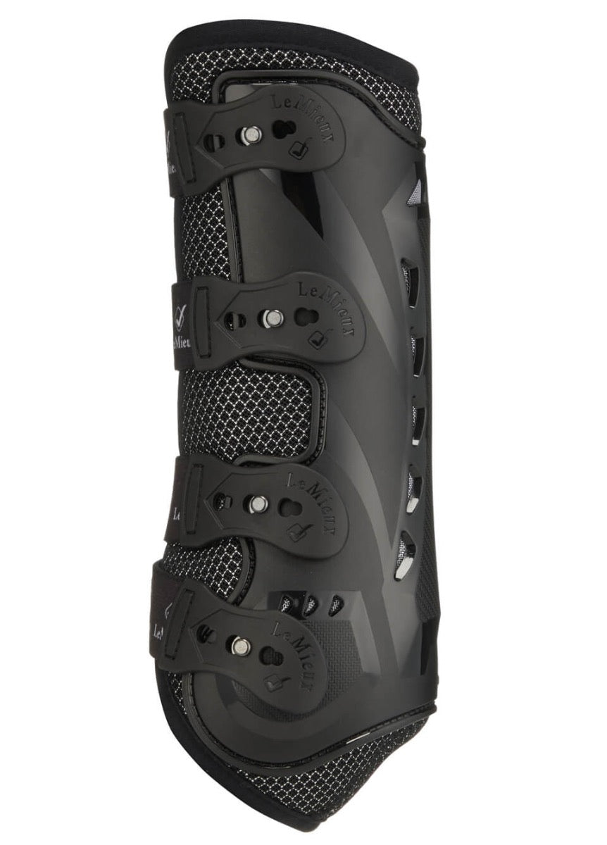 LeMieux Ultra Mesh Snug Boot (Pair) - Black