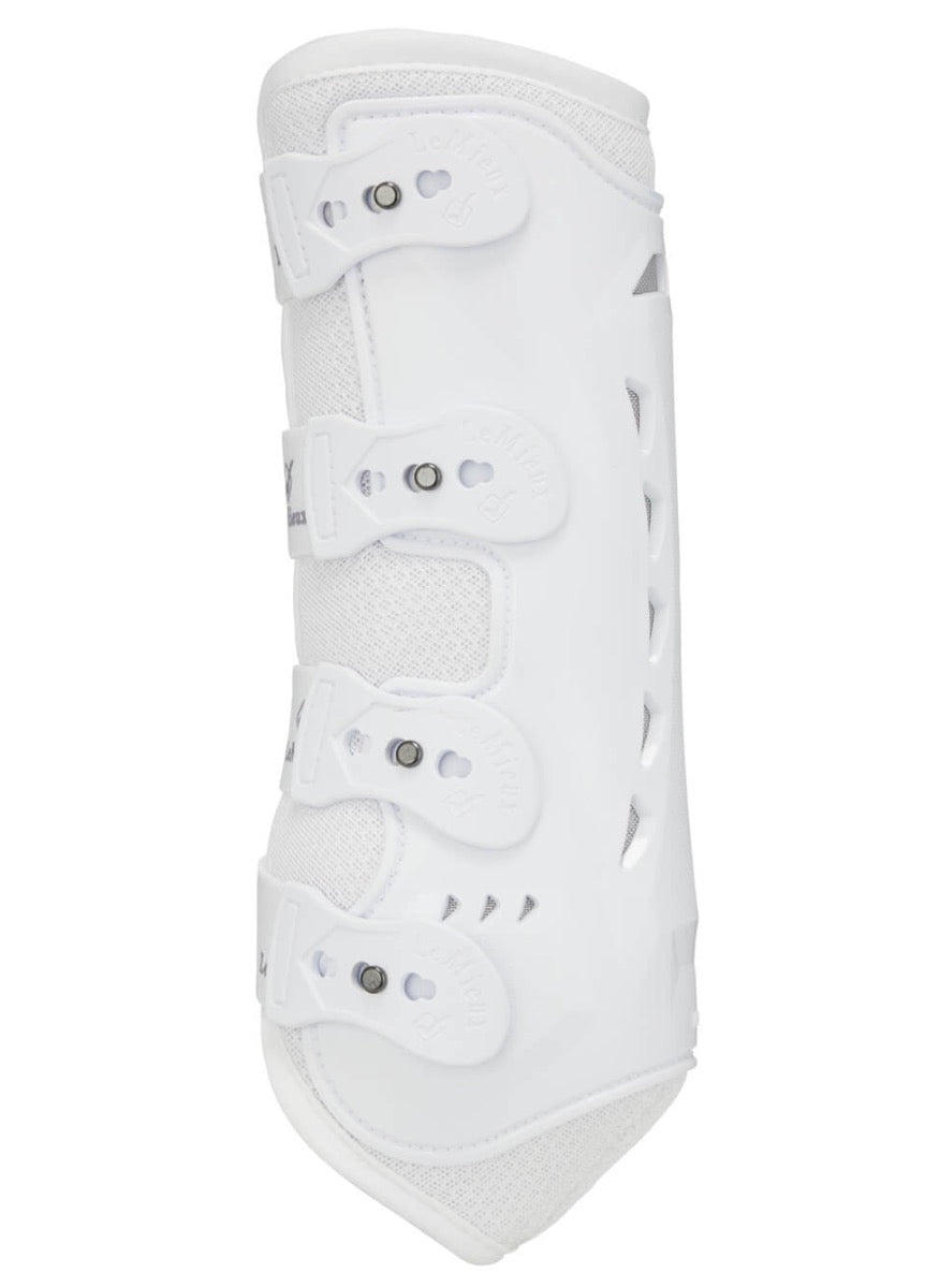 LeMieux Ultra Mesh Snug Boot (Pair) - White