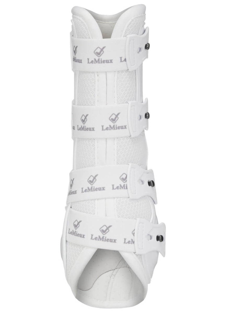 LeMieux Ultra Mesh Snug Boot (Pair) - White