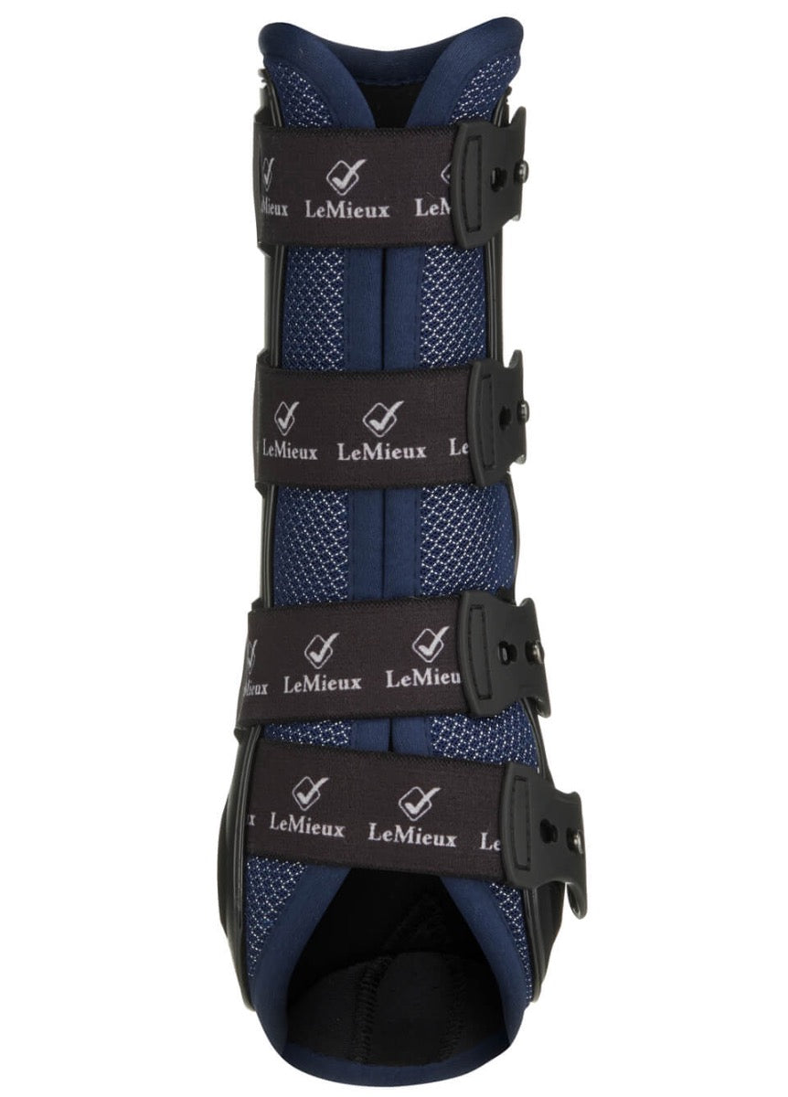 Lemieux Ultra Mesh Snug Boot (Pair) - Navy